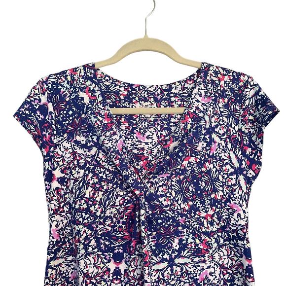 Lola Athletic Dress Geometric Pattern Womans M Athleisure Summer Casual Golf - Picture 2 of 7